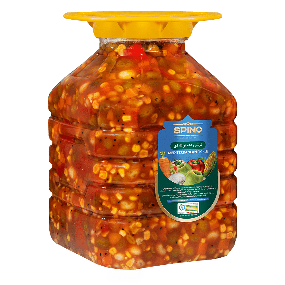 مزه ترشی مدیترانه ای پت 11 کیلو