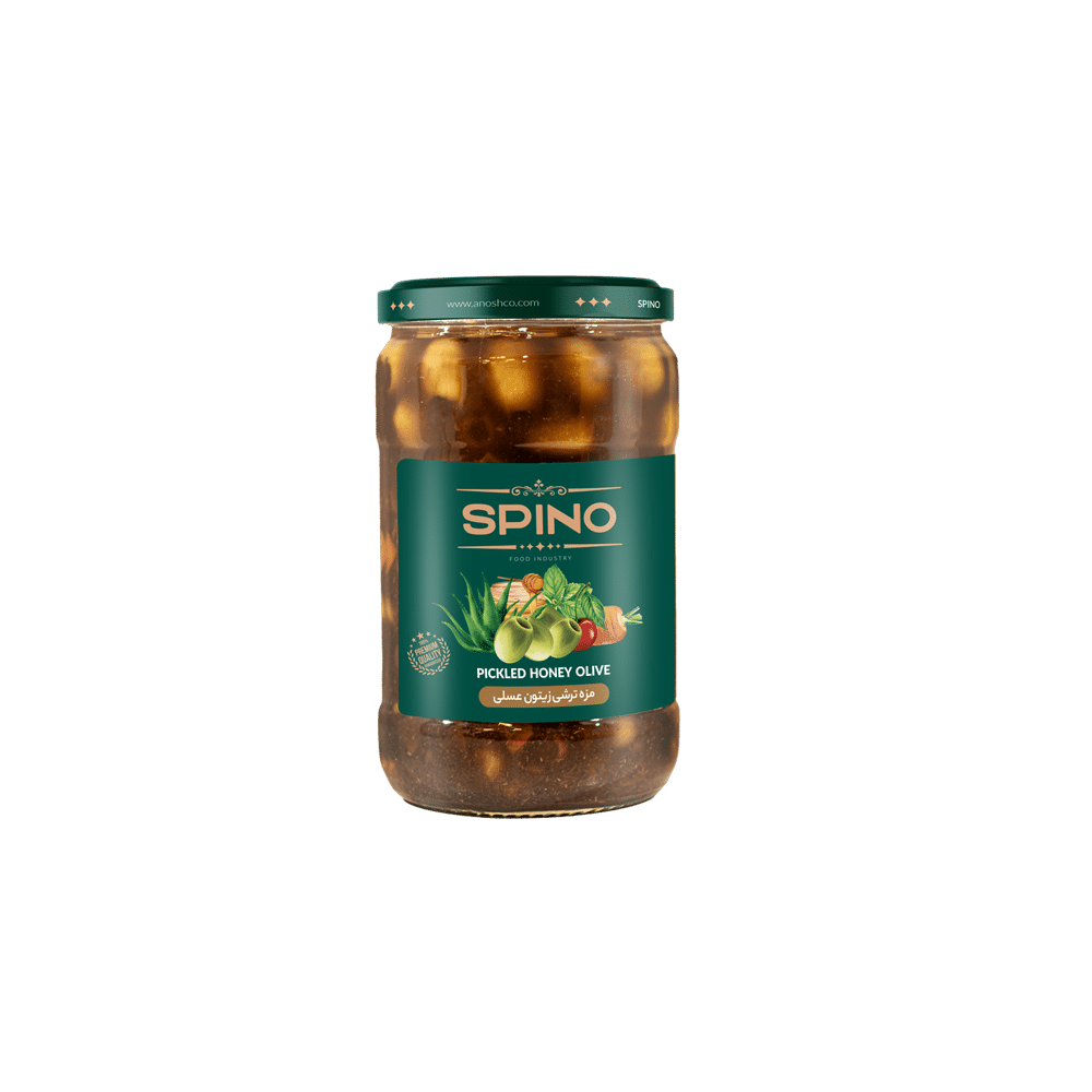 مزه ترشی زیتون عسلی 300 گرمی
